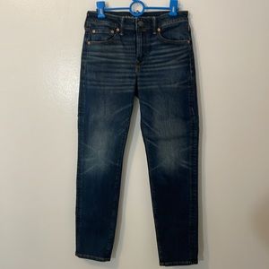 American Eagle Outfitters blue denim jeans pants 28/30 airflex+ athletic fit